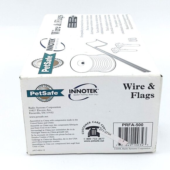 PetSafe Expansion Kit For In-Ground Pet Fence -Wire and Flags-PRFA-500 Innotek - Picture 6 of 7